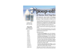 Poop Off - All Marine Bird Dropping Remover - Brochure