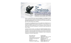 Cyclone - Model ULV - Electric Cold Fogger - Brochure