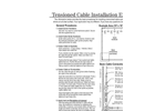 Tensioned Cable Installation Example Page Brochure (PDF 107 KB)