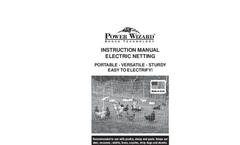 Nixalite - Model ST PN120 - Electric Fence Netting Kit- Manual