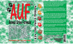 Nixalite - Model POAUF32 - Animal Urine Remover - AUF Formula - Product Label