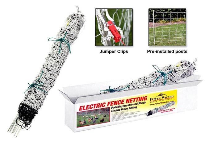 Nixalite - Model ST PN120 - Electric Fence Netting Kit