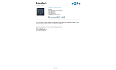 +GF+ Signet - Model Type 5090 - Sensor-Powered Flow Monitor - Datsheet