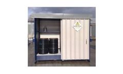 Model SS2IBC - Bunded Drum Store System