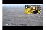 AXYS FLiDAR WindSentinel in the North Sea at FINO 1 Met Mast - Video