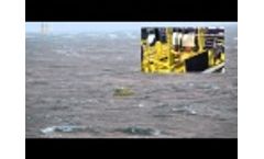 AXYS FLiDAR WindSentinel in the North Sea at FINO 1 Met Mast - Video