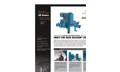 Wastecorp - Model HW-50 Series - 50 Gallon Skid Mounted Pump Out Wagon - Brochure