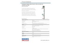 Hughes Safety - Model STD-MH-5KS/11K - Immersion heated safety shower with eye wash and handheld eye bath - Datasheet