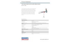 Hughes Safety - Model EXP-AH-2GS - Trace tape heated wall mounted safety shower - Datasheet