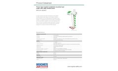 Hughes Safety - Model EXP-AH-45GS/P - Trace tape heated pedestal mounted eye wash with ABS closed bowl - Datasheet