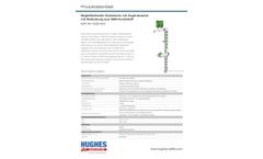 Hughes Safety - Model EXP-AH-5GS/45G - Trace tape heated safety shower with ABS closed bowl eye wash - Datasheet / Produktdatenblatt