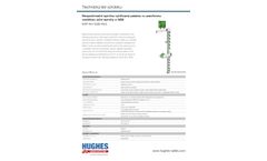Hughes Safety - Model EXP-AH-5GS/45G - Trace tape heated safety shower with ABS closed bowl eye wash - CZ Datasheet