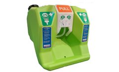 Hughes Safety - Model STD-68G - Portable Self-Contained Emergency Eye Wash Station