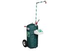 Hughes Safety - Model STD-J-40K/45G - Mobile Self-Contained Emergency Safety Shower with Eye Wash / Face Wash