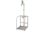Hughes Safety - Model EXP-63GS - Floor Mounted Combination Shower