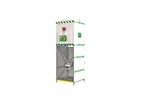 Hughes Safety - Model EXP-J-14KS/1500 - Jacketed and Insulated 1500L Emergency Tank Shower