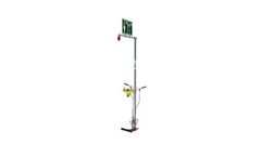 Hughes Safety - Model EXP-SD-18GS/75G - Floor Mounted Outdoor Emergency Safety Shower with Eye/Face Wash