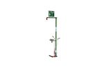 Hughes Safety - Model EXP-SD-18G/85G - Floor Mounted Outdoor Emergency Safety Shower with Eye/Face Wash