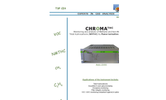 chromaTHC - Total Hydrocarbons Monitoring Analyzer Brochure