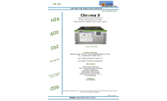ChromaS H2S / COS / CS2 / SO2 / RSH Sulphur Compounds Analyzer - Brochure