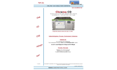 Chroma CO CO / CO2 / CH4 /HCHO Analyser - Brochure