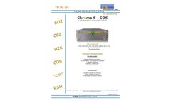 Chroma S - COS Sulphur Compounds Analyser - Brochure