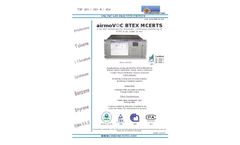 airmoVOC BTEX MCERTS GC/FID Instrument for Automatic, Continuous Monitoring of BTEX in Air, Water or Soil - Brochure