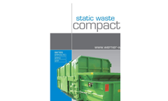 Static Waste Compactors - Brochure
