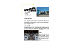 DCR - Full Size Sand Heaters Brochure