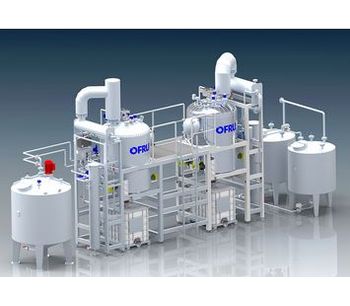 OFRU - Model ASC-1500 100 kW - Solvent Recovery and Recycling Systems