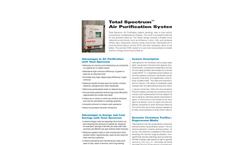 Total Spectrum - Air Purification System - Datasheet
