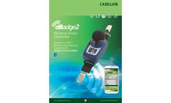 dBadge - Model 2 - Noise Dosimeter Brochure