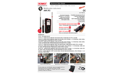 Kimo - Model AMI 310 - Air Quality Meter Brochure