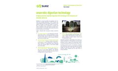 SUEZ - Enhancement Anaerobic Digestion System - Brochure