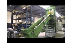 V75S3250-SK-VS1 Baling Press for Large Used Textile Bales Video