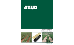 Azud - Irrigation Solutions Brochure