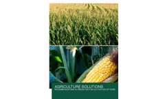 Agriculture Solutions - Recommendations in Irrigation for Cultivation of Corn - Application Brochure