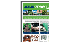 Azud Greentec - Professional Microirrigation System for Gardening Brochure