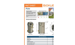 Biokube Pluto - Package Wastewater Treatment Plants - Fact Sheet