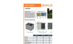 BioKube Jupiter - Decentral Wastewater Treatment Plants - Fact Sheet