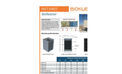 BioKube BioReactor - Model - Decentral Wastewater Treatment Plants - Fact Sheet
