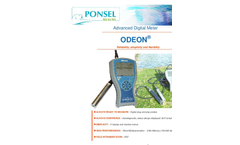 ODEON - Advanced Digital Meter Handheld Instrumentation Data Sheet