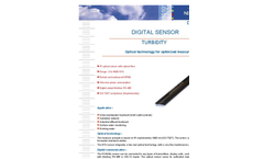 RS 485/SDI 12 - Digital Turbidity Sensor Data Sheet