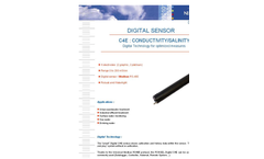 C4E - RS 485/SDI 12 - Digital Conductivity/Salinity Sensor Data Sheet