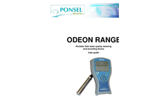 ODEON Range - Portable Field Water Quality Metering And Recording Device Manual