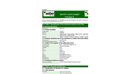 Filtralite P Safety Data Sheet