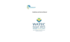  WATEC 2015 - Guidlines and Service Manual