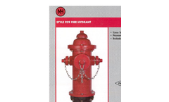  	Model 929 - Reliant Fire Hydrant Brochure
