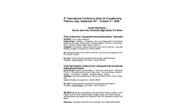 3rd International Conference Solar Air-Conditioning - Travel Information (PDF 77 KB)