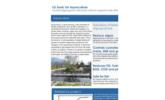 LG Sonic  - Aquaculture Application Brochure